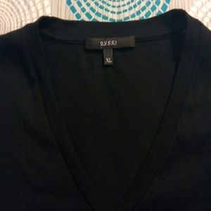 Authentic Mens Gucci V Neck